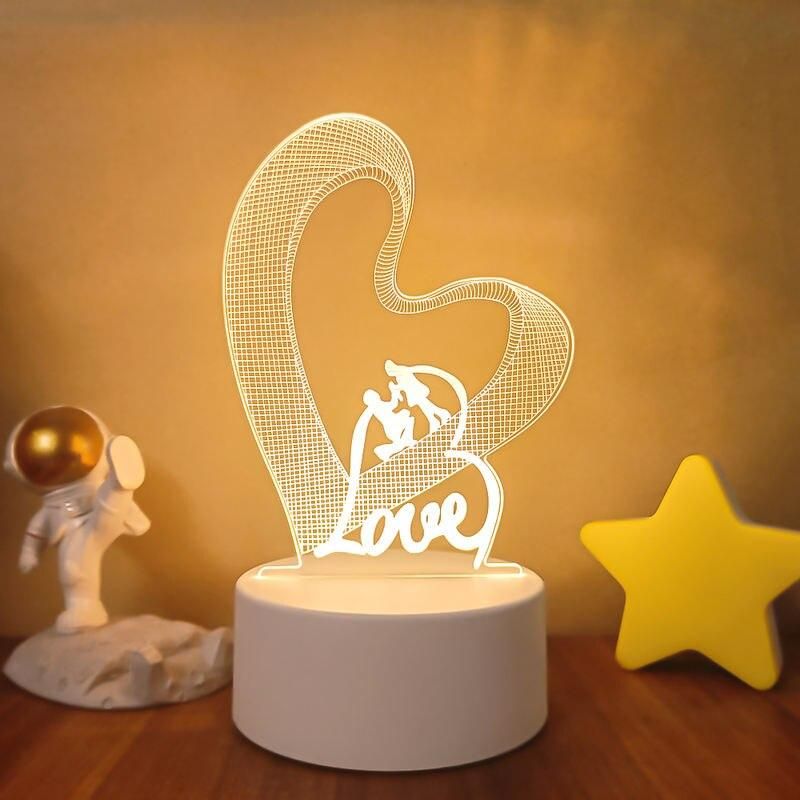SOLOLANDOR 3D LED Lamp Creative 3D LED Night Lights Novelty Illusion Night Lamp 3D Illusion Table Lamp For Home Decorative Light SOLOLANDOR 3D LED Lamp Creative 3D LED Night Lights Novelty Illusion Night Lamp 3D Illusion Table Lamp For Home Decorative Light