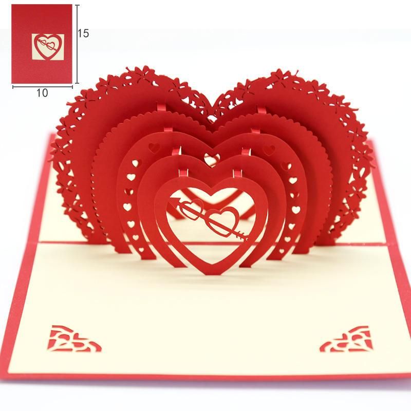 Love Postcard 3D Pop UP Greeting Cards Wedding Birthday Anniversary for Couples Wife Husband Handmade Valentines Day Gift Love Postcard 3D Pop UP Greeting Cards Wedding Birthday Anniversary for Couples Wife Husband Handmade Valentines Day Gift